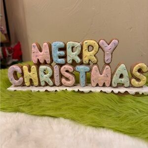 Colorful Merry Christmas Decor